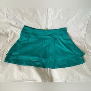 Athleta Teal Skort Skirt Medium